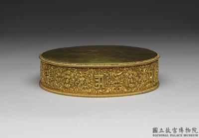 图片[3]-Gilt Mandala, Qing dynasty (1644-1912)-China Archive